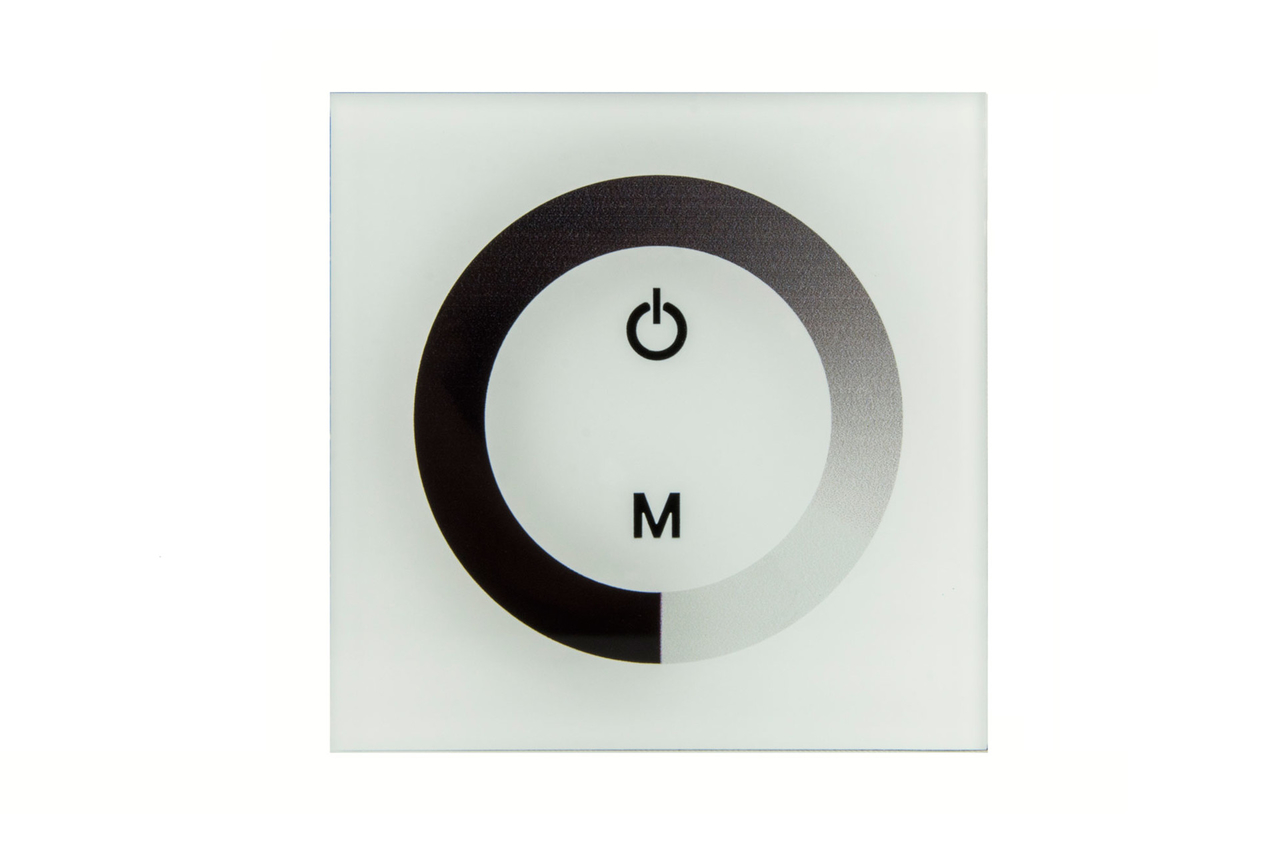 Begrijpen Walter Cunningham Echt LED Touch Panel Dimmer - Witte behuizing - 12V | Groenovatie