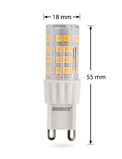 Glimp enthousiast cafetaria G9 LED Lamp 5W Warm Wit - LED-lampen G9 bestellen!