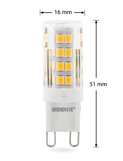 Boer Begrafenis Parelachtig G9 LED Lamp 4W Warm Wit - LEDlampen G9 kopen!