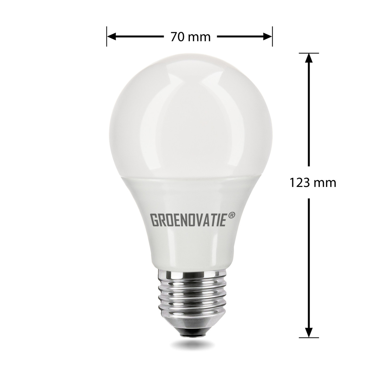 jukbeen hoogtepunt verbergen E27 LED Lamp 9W Warm Wit - LEDlampen Action - Woonkamerlampen
