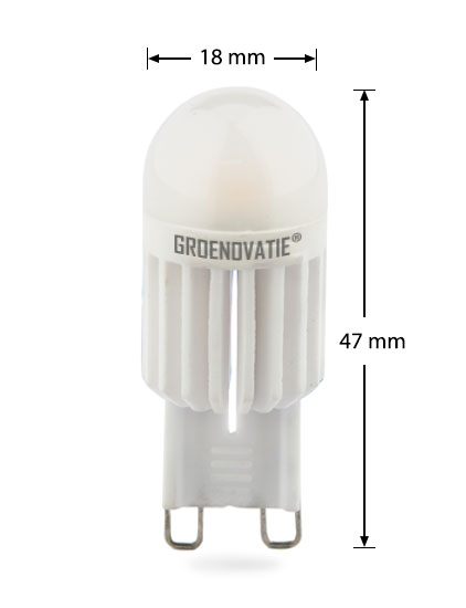 Iedereen Vegetatie Donau G9 Dimbare LED | Warm Wit | ✓ LEDshop Groenovatie