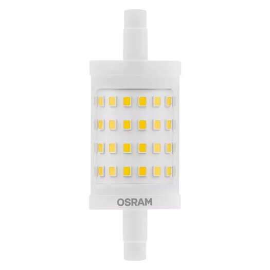 4058075626935 Osram Parathom LED Lamp R7S 9.5-75W Warm Wit Dimbaar