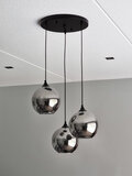 hanglamp rookglas bollen