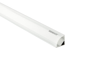 In Woedend Mondwater Aluminium Profiel LED Strip Hoek 1,5m - Hoeken LEDStrip Profiel