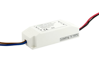 LED Transformator - 12V - 15W - 47x47x32mm - Past in inbouwdoos