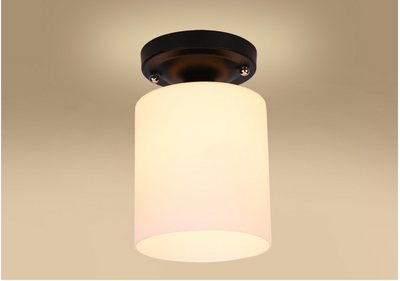 Plafondlamp Met E27 Fitting 13x19cm - LED Plafondlamp