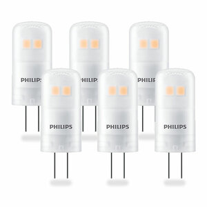 Sloppenwijk Overtreden Nieuwe aankomst Philips CorePro 1W (10W) G4 LED Steeklamp 830 Warm Wit 6-Pack