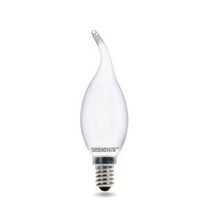 Vertrappen Bevoorrecht oppervlakkig LED Filament E14 Kaarslamp Tip 2W Dimbaar Mat - LED groothandel