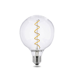 E27 LED Globelamp 4W Spiral Extra Warm Wit Dimbaar