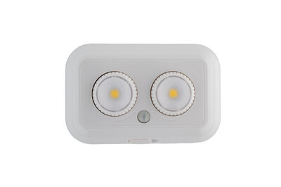 ademen werkzaamheid Correlaat LED Kastlamp 1W op Batterijen, Sensor, Wit, Kantelbaar