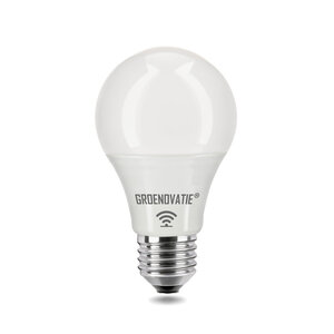 Ik heb een contract gemaakt bedrag Automatisch E27 LED Lamp 5W, HF Bewegingsmdelder - Microwave Sensor