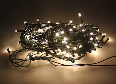 Marxisme Shuraba Patriottisch LED Kerstverlichting, 10 Meter, 100 Lampjes, IP44, Extra Warm Wit