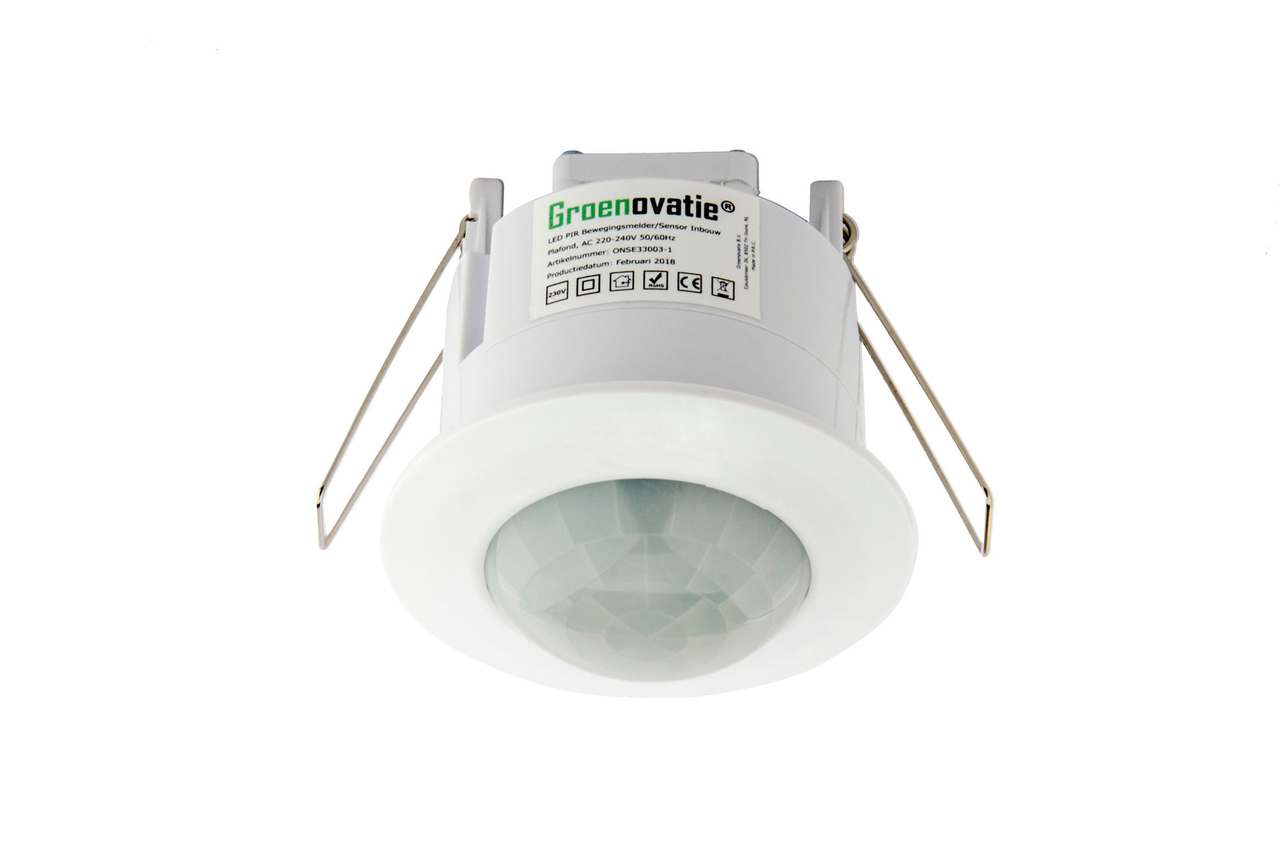 Snelkoppelingen Antecedent redactioneel LED PIR Bewegingsmelder/Sensor Inbouw Plafond - Kantoor Sensor